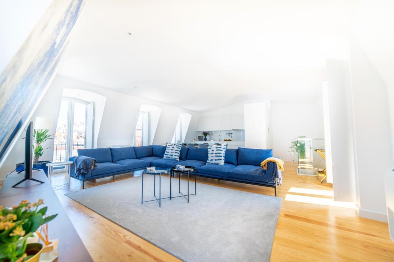 Blue By The River 4 - Unique Penthouse Duplex With A View Lisboa Eksteriør billede